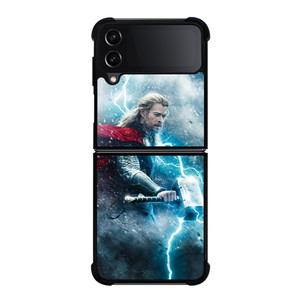 THOR THE DARK WOLRD Samsung Z Flip 4 Case THOR THE DARK WOLRD Samsung Z Flip 4 Case