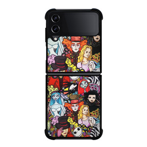 TIM BURTON CHARACTERS Samsung Z Flip 4 Case TIM BURTON CHARACTERS Samsung Z Flip 4 Case