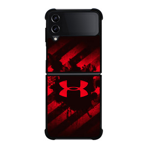 UNDER ARMOUR LOGO RED Samsung Z Flip 4 Case UNDER ARMOUR LOGO RED Samsung Z Flip 4 Case