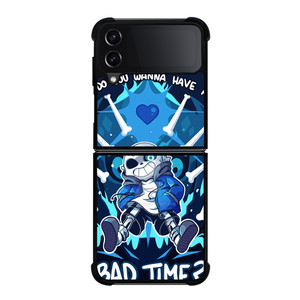 UNDERTALE SANS BAD TIME Samsung Z Flip 4 Case UNDERTALE SANS BAD TIME Samsung Z Flip 4 Case