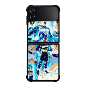 VEGETA COLLAGE 2 Samsung Z Flip 4 Case VEGETA COLLAGE 2 Samsung Z Flip 4 Case