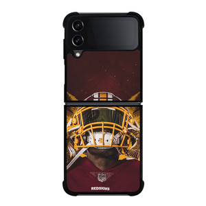 WASHINGTON COMMANDERS HELMET 2 Samsung Z Flip 4 Case WASHINGTON COMMANDERS HELMET 2 Samsung Z Flip 4 Case