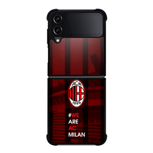 WE ARE AC MILAN Samsung Z Flip 4 Case WE ARE AC MILAN Samsung Z Flip 4 Case