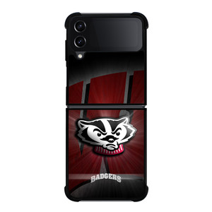 WISCONSIN BADGERS Samsung Z Flip 4 Case WISCONSIN BADGERS Samsung Z Flip 4 Case