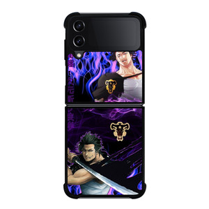 YAMI BLACK CLOVER COOL Samsung Z Flip 4 Case YAMI BLACK CLOVER COOL Samsung Z Flip 4 Case