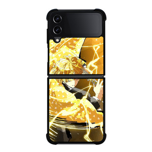 ZENITSU AGATSUMA DEMON SLAYER 3 Samsung Z Flip 4 Case ZENITSU AGATSUMA DEMON SLAYER 3 Samsung Z Flip 4 Case