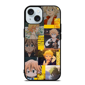 7 DEADLY SINS MELIODAS COLLAGE iPhone 15 Case