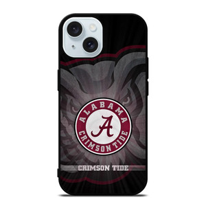 ALABAMA CRIMSON TIDE LOGO iPhone 15 Case ALABAMA CRIMSON TIDE LOGO iPhone 15 Case