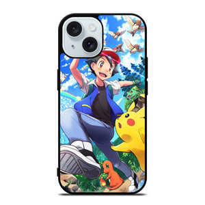 ASH POKEMON 2 iPhone 15 Case