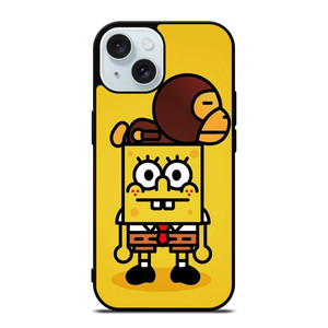 BAPE BABY MILO SPONGEBOB iPhone 15 Case