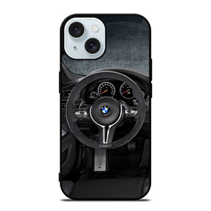 BMW M5 STEERING WHEEL 3 iPhone 15 Case