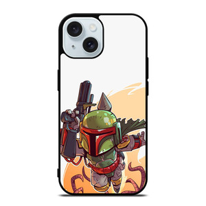 BOBA FETT STAR WARS 3 iPhone 15 Case BOBA FETT STAR WARS 3 iPhone 15 Case