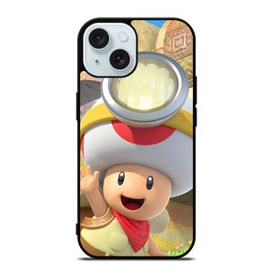 CAPTAIN TOAD CUTE 3 iPhone 15 Case CAPTAIN TOAD CUTE 3 iPhone 15 Case