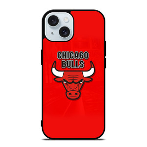 CHICAGO BULLS LOGO iPhone 15 Case