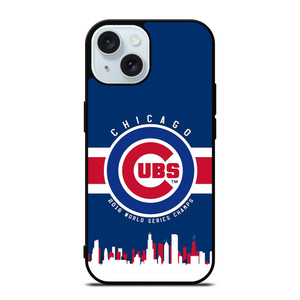 CHICAGO CUBS LOGO 3 iPhone 15 Case