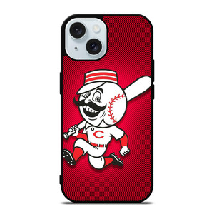CINCINNATI REDS MLB LOGO iPhone 15 Case