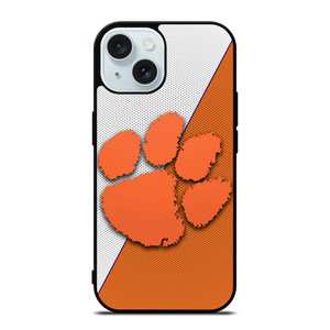 CLEMSON TIGERS LOGO 3 iPhone 15 Case