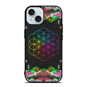 COLDPLAY POP ROCK BAND 2 iPhone 15 Case COLDPLAY POP ROCK BAND 2 iPhone 15 Case