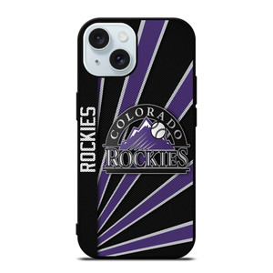 COLORADO ROCKIES LOGO 3 iPhone 15 Case