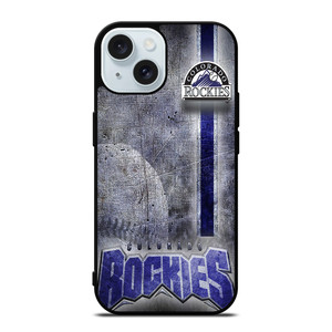 COLORADO ROCKIES LOGO 5 iPhone 15 Case