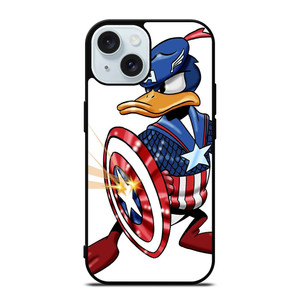 DAFFY DUCK CAPTAIN AMERICA 2 iPhone 15 Case
