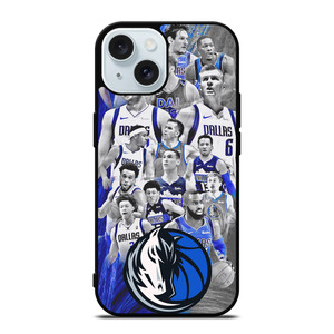 DALLAS MAVERICKS NBA TEAM iPhone 15 Case