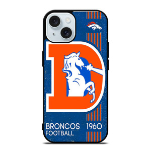 DENVER BRONCOS RETRO LOGO iPhone 15 Case