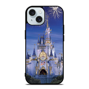 DISNEY CASTLE WALT FIREWORK WORLD MAGIC KINGDOM iPhone 15 Case