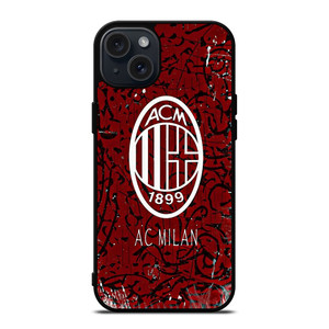 AC MILAN FOOTBALL CLUB LOGO iPhone 15 Plus Case AC MILAN FOOTBALL CLUB LOGO iPhone 15 Plus Case
