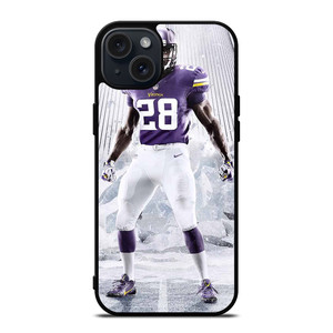 ADRIAN PETERSON MINNESOTA VIKINGS iPhone 15 Plus Case