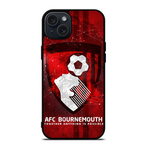 AFC BOURNEMOUTH LOGO iPhone 15 Plus Case AFC BOURNEMOUTH LOGO iPhone 15 Plus Case
