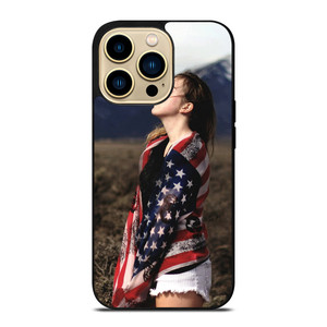 AMERICAN FLAG GIRL iPhone 14 Pro Max Case AMERICAN FLAG GIRL iPhone 14 Pro Max Case