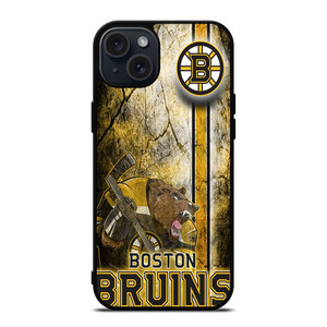 BOSTON BRUINS 2 iPhone 15 Plus Case BOSTON BRUINS 2 iPhone 15 Plus Case