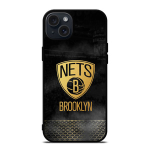 BROOKLYN NETS LOGO 3 iPhone 15 Plus Case BROOKLYN NETS LOGO 3 iPhone 15 Plus Case