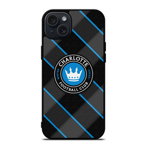 CHARLOTTE FC LOGO iPhone 15 Plus Case