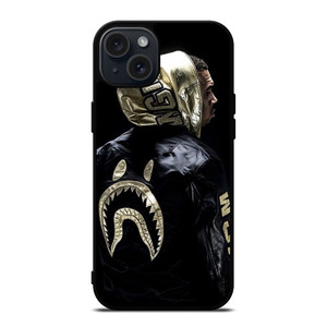 CHRIS BROWN BAPE iPhone 15 Plus Case CHRIS BROWN BAPE iPhone 15 Plus Case