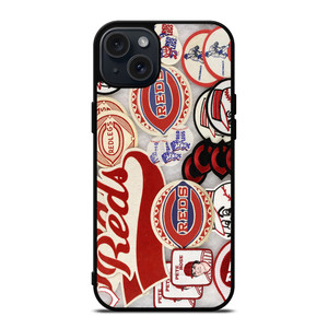 CINCINNATI REDS MLB LOGO 3 iPhone 15 Plus Case CINCINNATI REDS MLB LOGO 3 iPhone 15 Plus Case