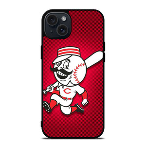 CINCINNATI REDS MLB LOGO iPhone 15 Plus Case