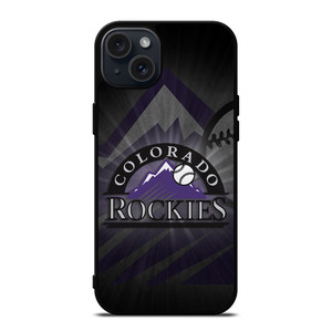 COLORADO ROCKIES LOGO iPhone 15 Plus Case