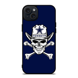 DALLAS COWBOYS SKULL iPhone 15 Plus Case