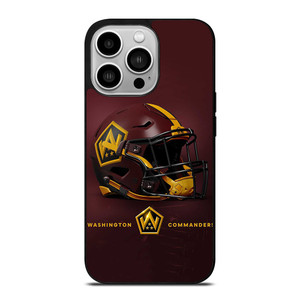 WASHINGTON COMMANDERS HELMET iPhone 14 Pro Case WASHINGTON COMMANDERS HELMET iPhone 14 Pro Case