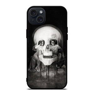 DATE SKULLS ILLUSION BLACK iPhone 15 Plus Case
