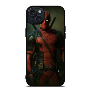 DEADPOOL SUPERHERO WATCHING ME iPhone 15 Plus Case DEADPOOL SUPERHERO WATCHING ME iPhone 15 Plus Case