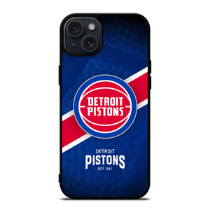DETROIT PISTONS NBA 2 iPhone 15 Plus Case DETROIT PISTONS NBA 2 iPhone 15 Plus Case