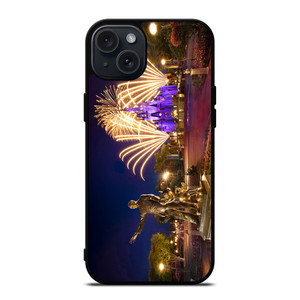 DISNEY CASTLE WALT FIREWORK iPhone 15 Plus Case