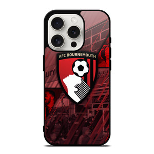 AFC BOURNEMOUTH LOGO EPL iPhone 15 Pro Case