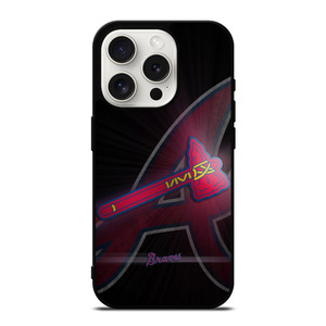 ATLANTA BRAVES LOGO 2 iPhone 15 Pro Case ATLANTA BRAVES LOGO 2 iPhone 15 Pro Case