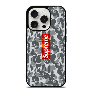BAPE CAMO SUPREME 2 iPhone 15 Pro Case
