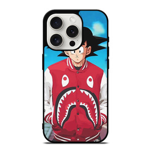 BAPE SHARK GOKU DRAGONBALL iPhone 15 Pro Case