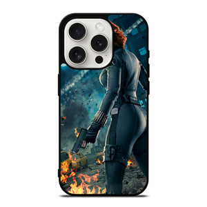 BLACK WIDOW AVENGERS iPhone 15 Pro Case